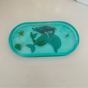 Resin Mermaid Trinket Tray